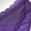 purple shorty detail