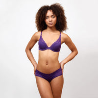 brooklyn purple lingerie 