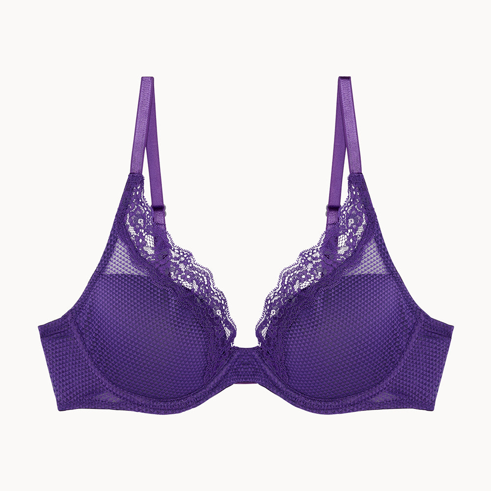 Brooklyn Purple T-Shirt Bra
