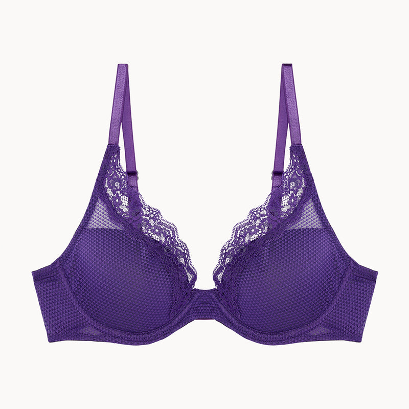 Brooklyn Purple T-Shirt Bra