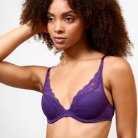 Brooklyn Purple T-Shirt Bra