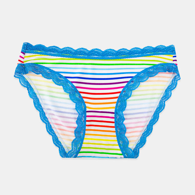 Turquoise Over The Rainbow Knicker Box