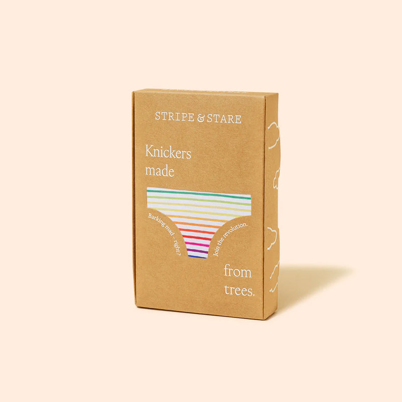 Turquoise Over The Rainbow Knicker Box