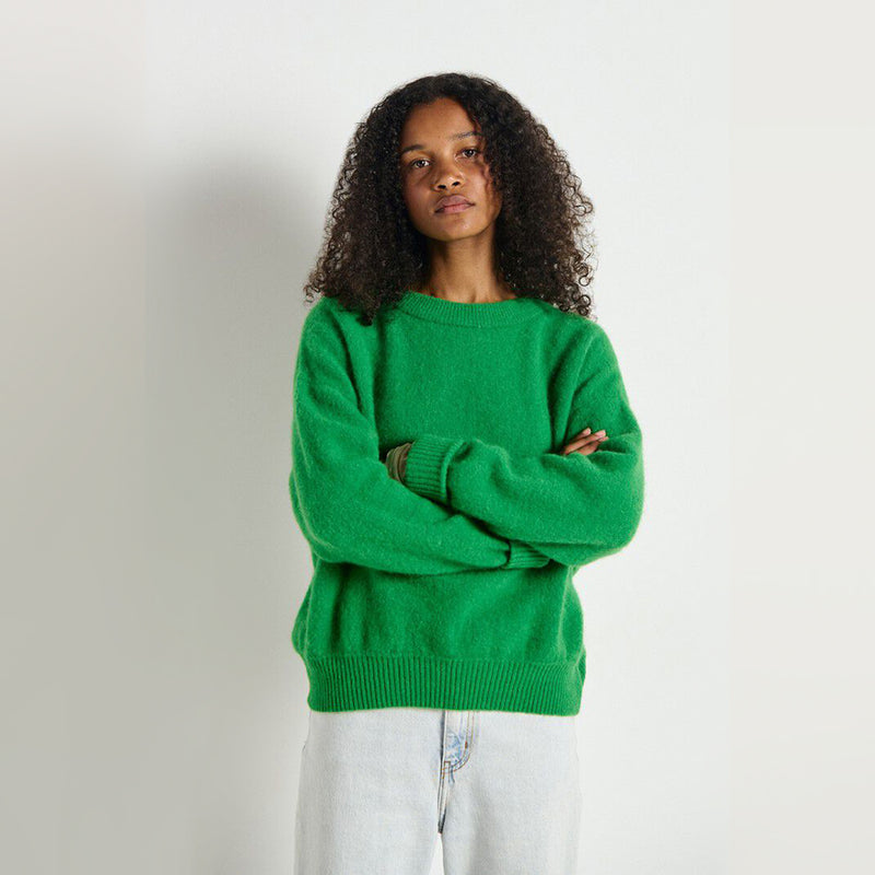 american vintage green jumper