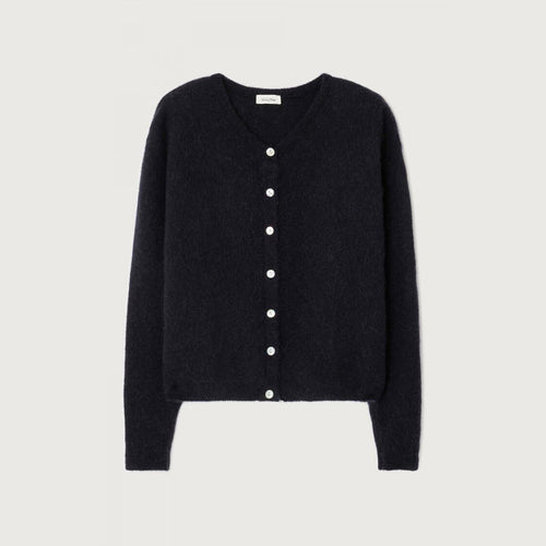 american vintage black cardigan