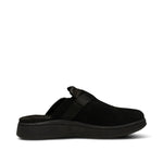 Vega Black Suede Clog