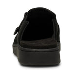 Vega Black Suede Clog