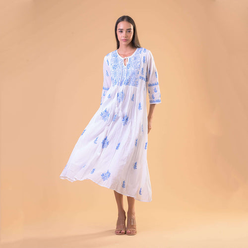 dream white cotton dress