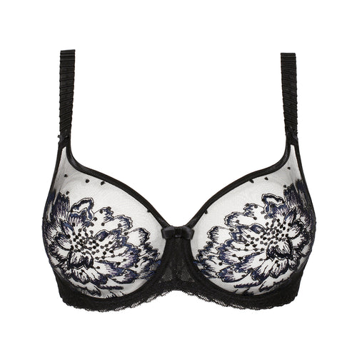 empreinte amour black underwired bra