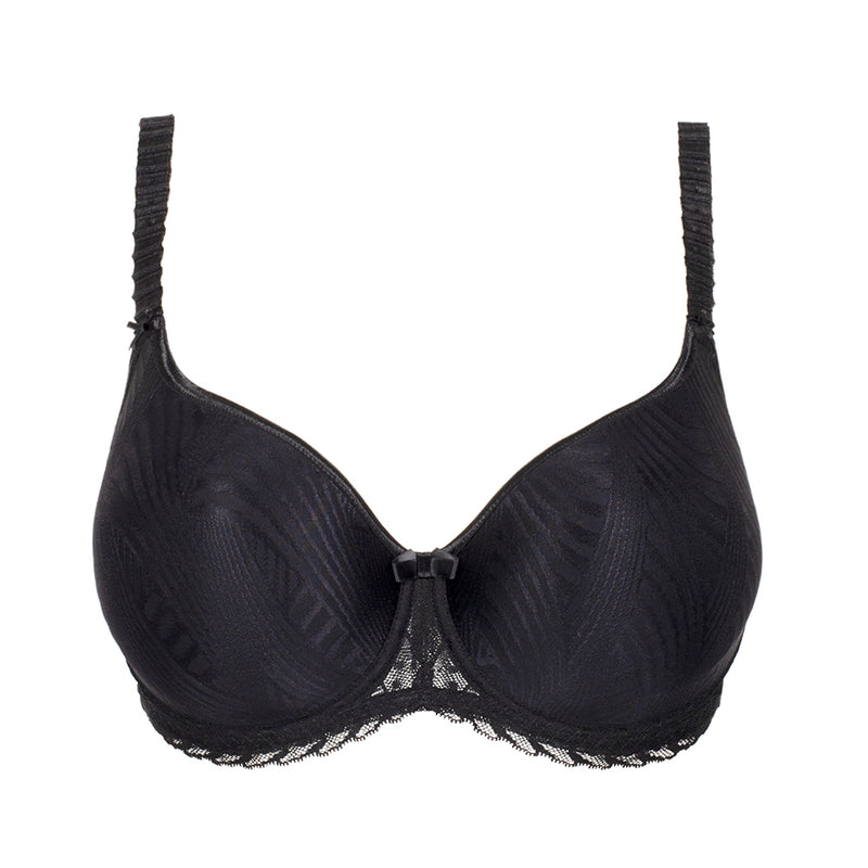 emreinte black moulded cup spacer bra