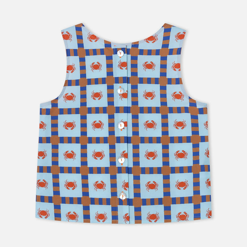 dr bloom ana sleeveless top