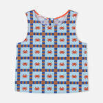 dr bloom ana sleeveless top