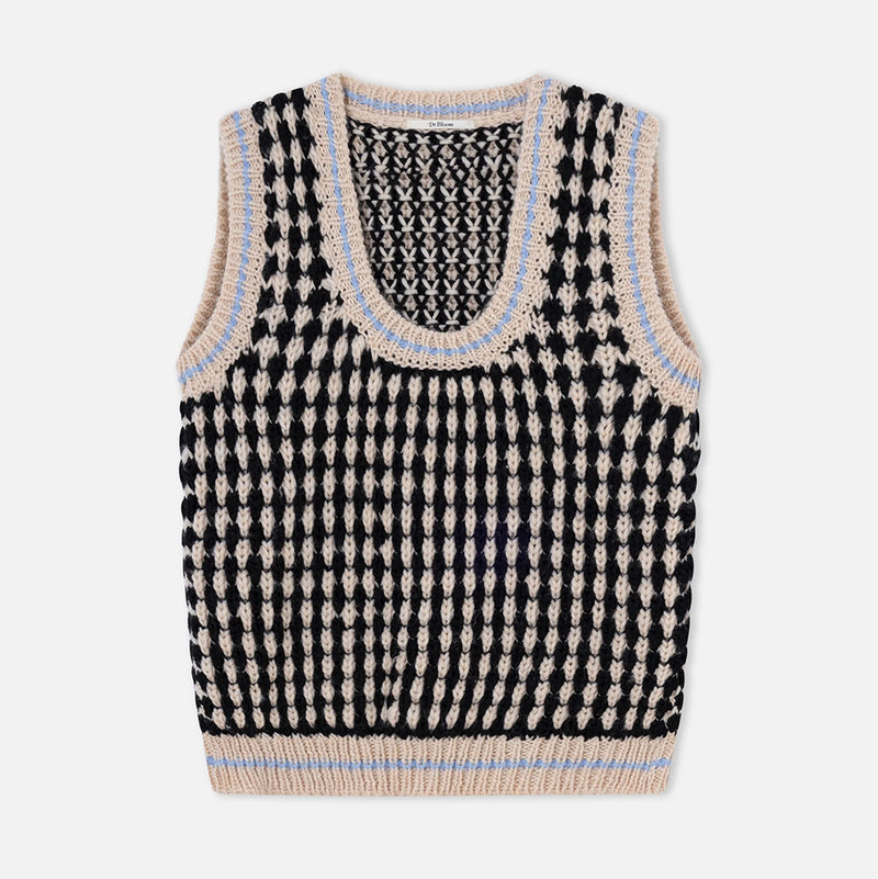 dr bloom knitted vest