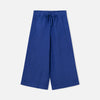 dr bloom blue linen trousers