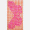 dr bloom butterfly checked scarf