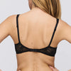 marie jo black bra back