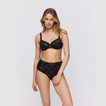 marie jo black lace lingerie