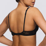 marie jo black t shirt bra back