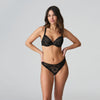 marie jo lace black thong