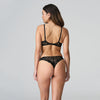 marie jo lace black thong back