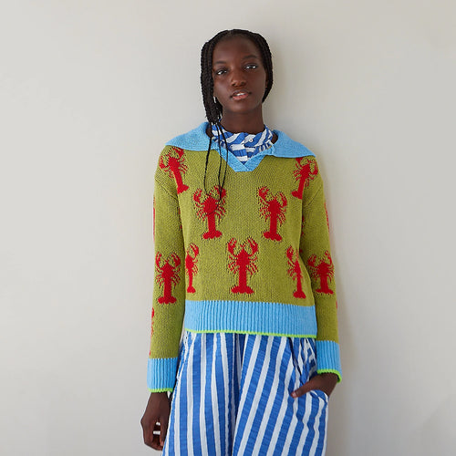 dr bloom lobster sweater