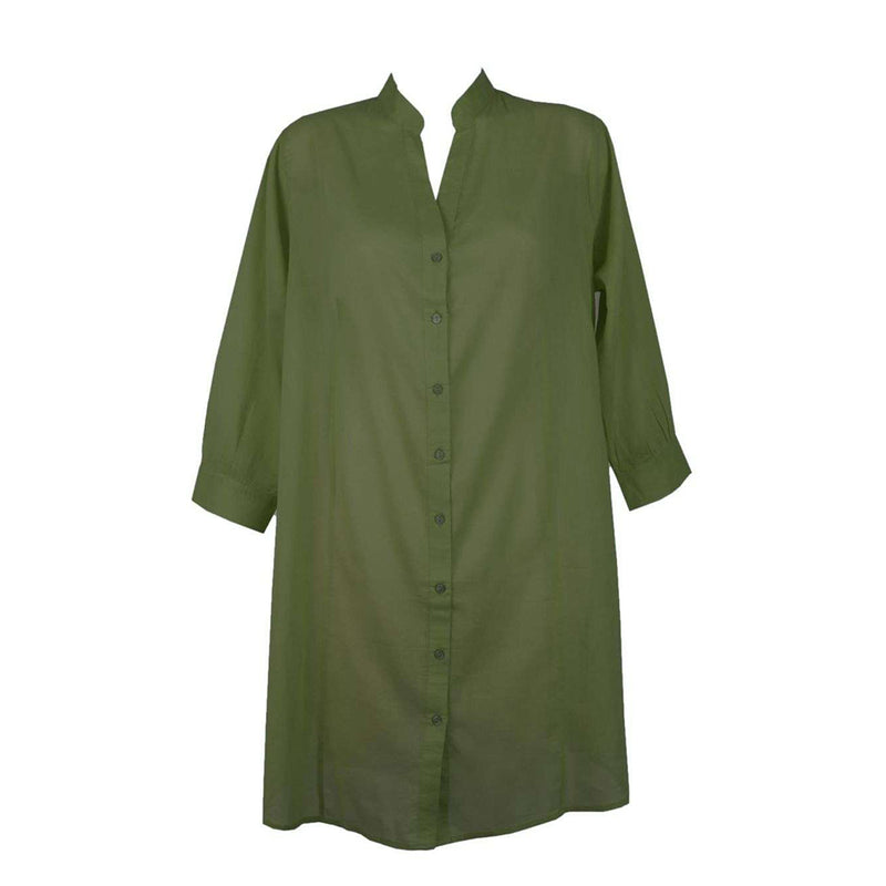 khaki beach shirt