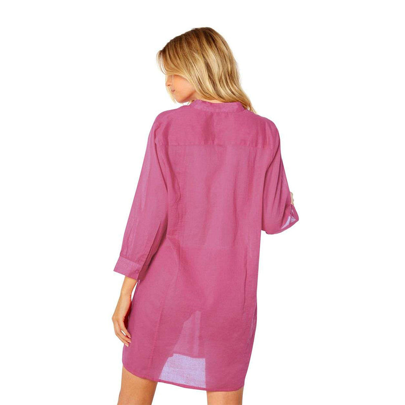 pink beach shirt