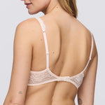 marie jo soft pink moulded bra
