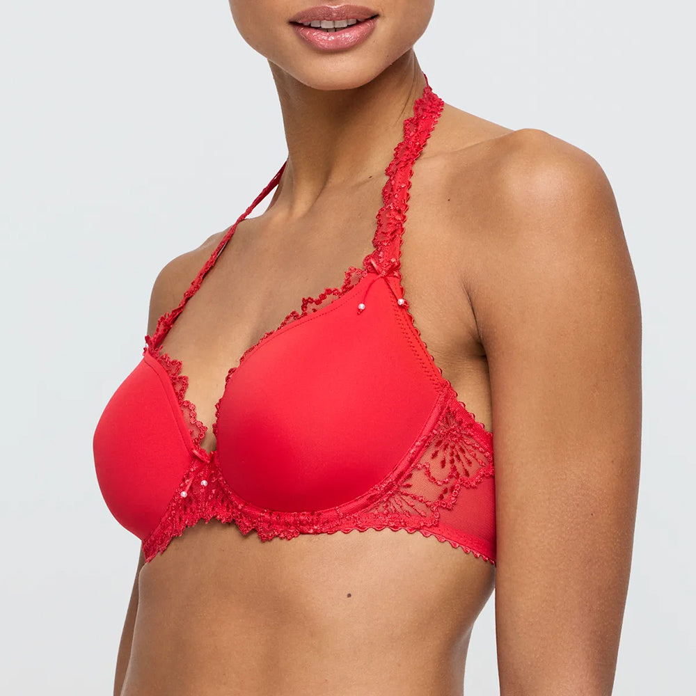 marie jo jane true red bra side