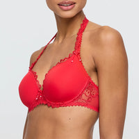 marie jo jane true red bra side