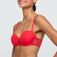 marie jo jane red lace bra