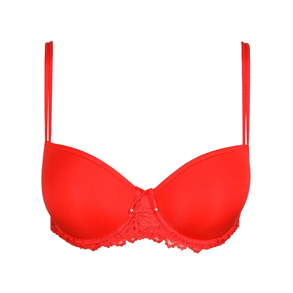 marie jo jane red balcony bra