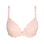 pink padded bra