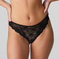 marie jo lace black thong