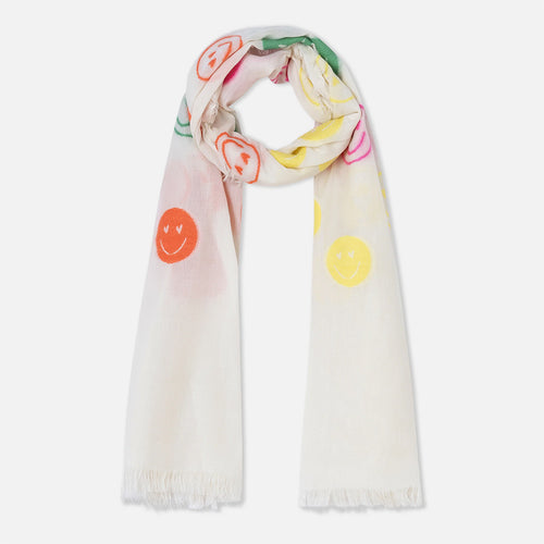 dr bloom white scarf