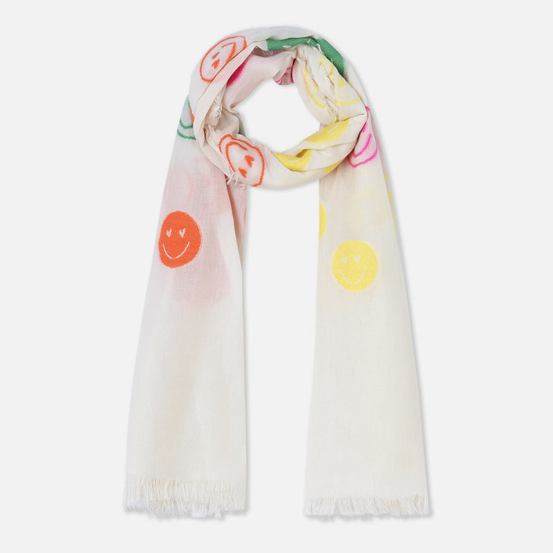dr bloom white scarf