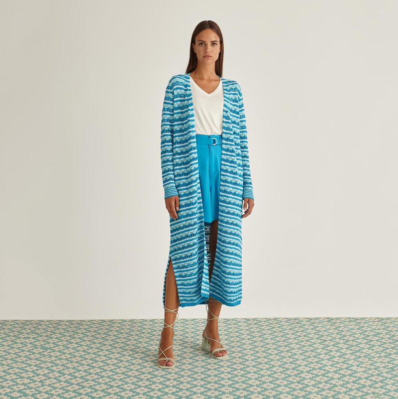 Calf length deals cardigan