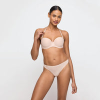 nude smooth bra and thong set