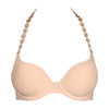 marie jo nude heart shape bra
