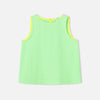 dr bloom check sleeveless top