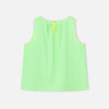 dr bloom check sleeveless top