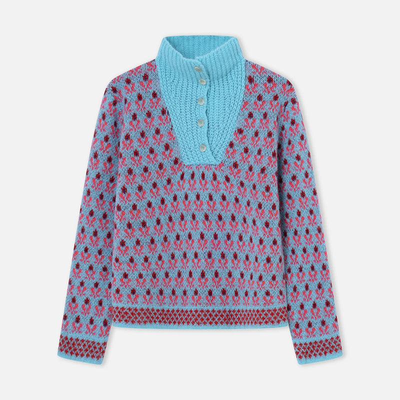 high neck jumper