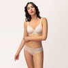 Cassiopee Creamy Beige Spacer T-Shirt Bra