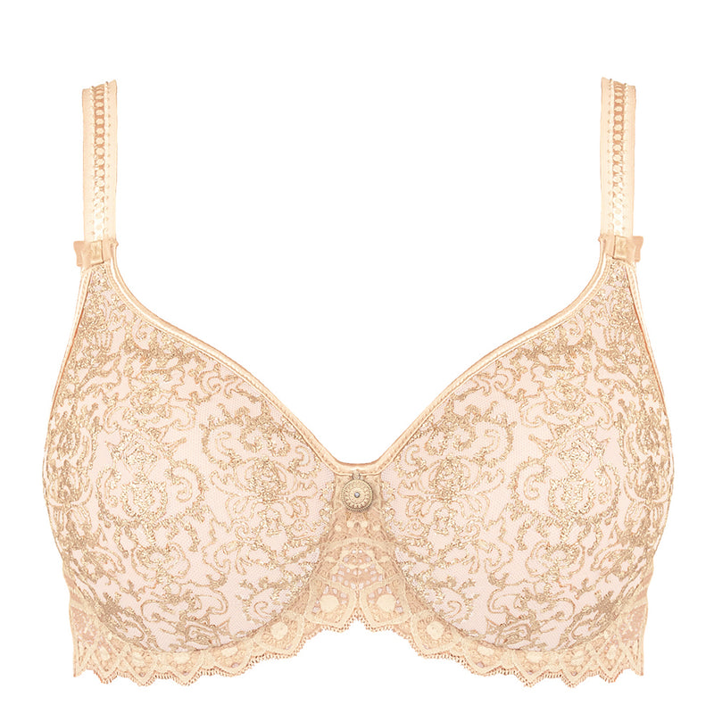 Cassiopee Creamy Beige Full Cup Bra