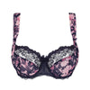 Eden Indigo Half Cup Bra