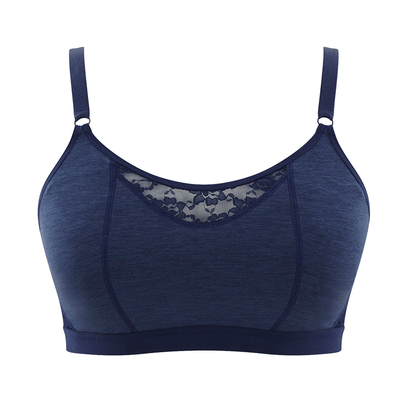 Freedom Navy Non Wired Bra