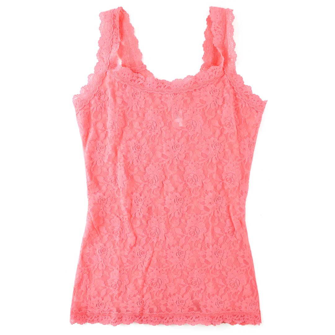 Hanky Panky Signature Lace Unlined Cami in Himalayan Pink at Sue