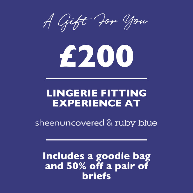 £200 Lingerie Fitting Experience
