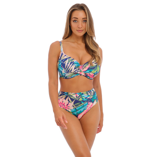 Langkawi French Navy Uw Full Cup Bikini Top