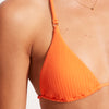 Sea Dive Mandarin Triangle Bikini Top